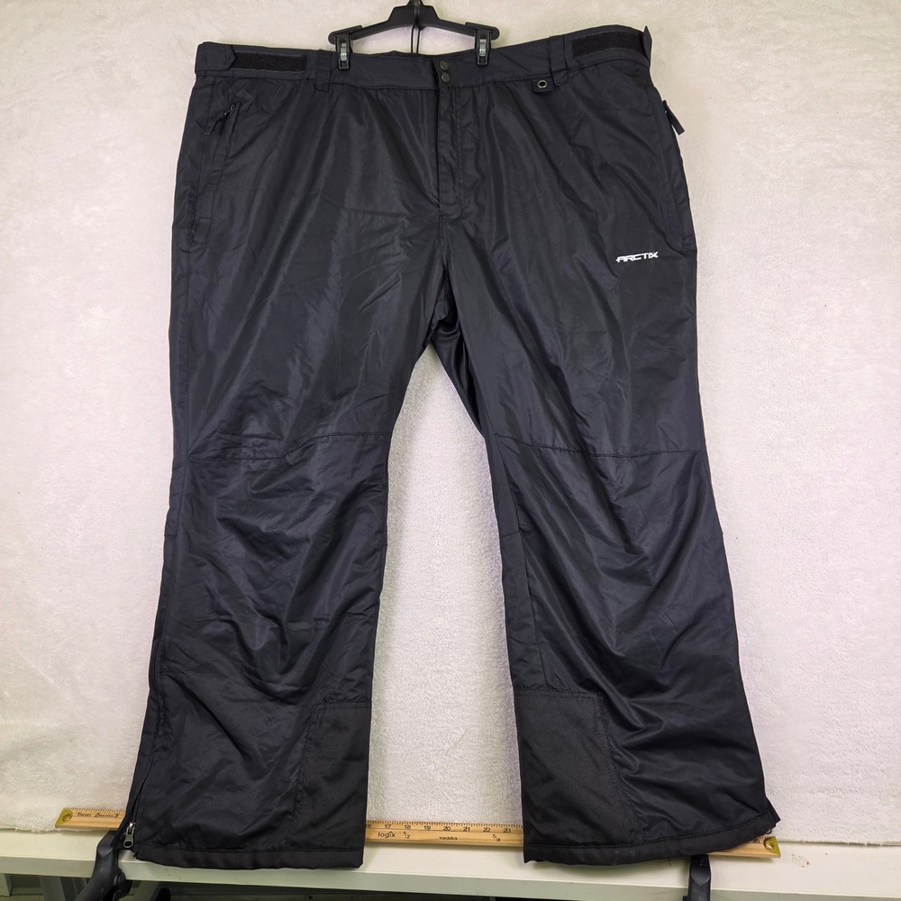 Arctix Mens Essentials Snow Pants Black 4XL 1900X-00-4XL Regular Fit New
